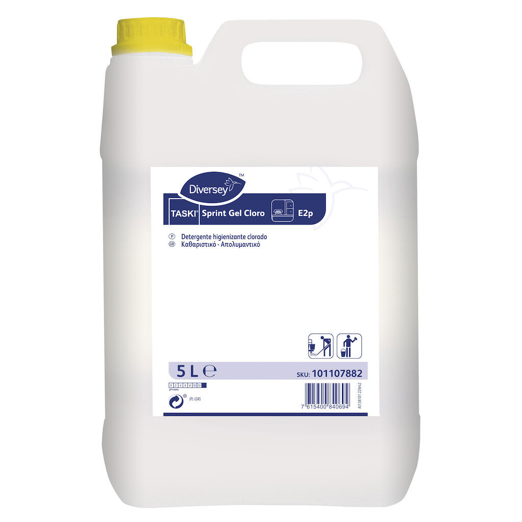 Sprint Gel Cloro 5 Lt