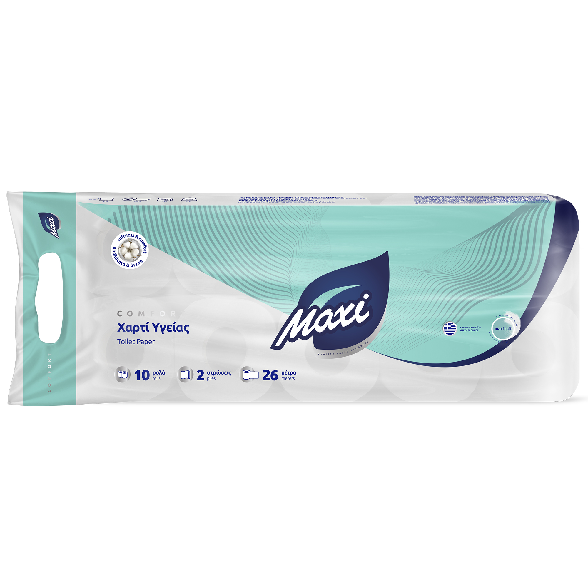 Χαρτί Τουαλέτας Deco 2 Φύλλων 78 gr 10 Τεμ