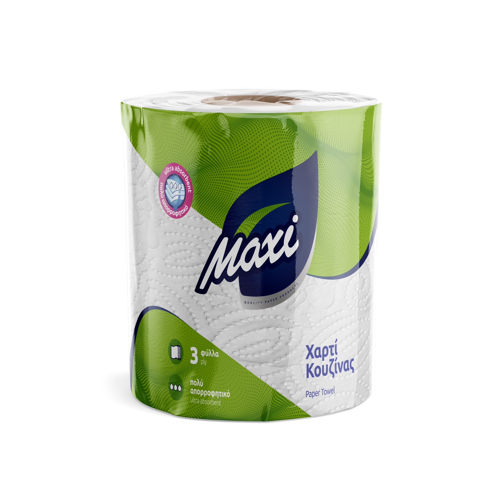 Χαρτί Κουζίνας 3 Φύλλων 600 gr 6 Τεμ