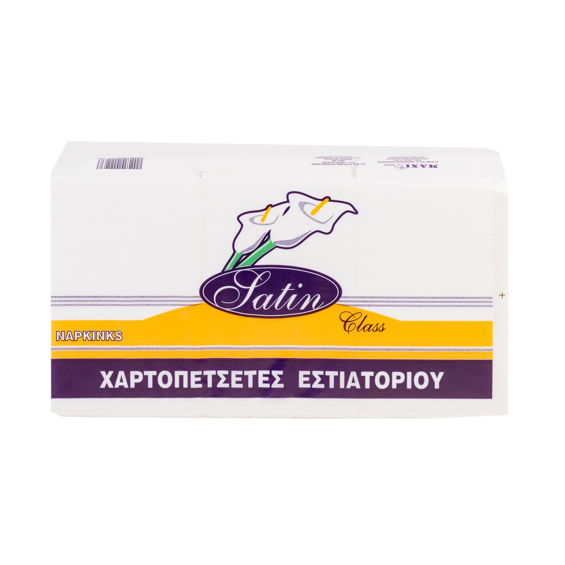 Χαρτοπετσέτα Satin 1 Φύλλου Μαλακή 23 x 24 cm 500 Τεμ