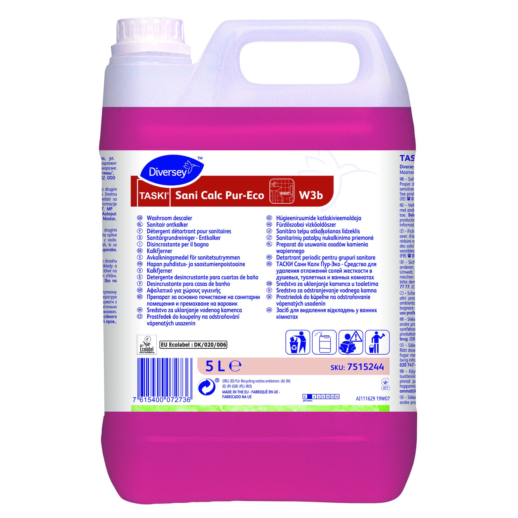 Taski Sani Calc Pur-Eco 5 Lt