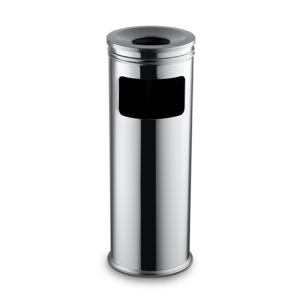 Χαρτοδοχείο - Σταχτοδοχείο Inox 40 Lt