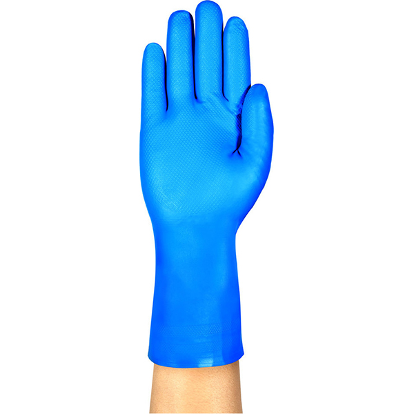 Γάντια Latex Πολλαπλών Χρήσεων Μπλε Large